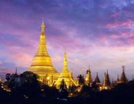 Lais Puzzle - Shwedagon-Pagode am Morgen, Yangon, Myanmar - 40, 100, 200, 500, 1.000 & 2.000 Teile