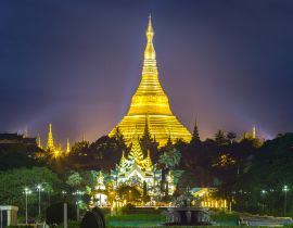 Lais Puzzle - Shwedagon-Pagode in Yangon Myanmar - 40, 100, 200, 500, 1.000 & 2.000 Teile