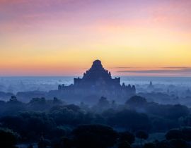 Lais Puzzle - Scenic Sonnenaufgang über Bagan in Myanmar Bagan ist eine alte Stadt mit Tausenden von historischen buddhistischen - 40, 100, 200, 500, 1.000 & 2.000 Teile