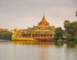 Lais Puzzle - Der Karaweik-Palast in Yangon, Myanmar - 40, 100, 200, 500, 1.000 & 2.000 Teile