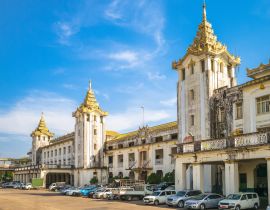 Lais Puzzle - Yangon Central Railway Station in Yangon, Myanmar - 40, 100, 200, 500, 1.000 & 2.000 Teile