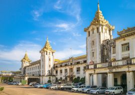Lais Puzzle - Yangon Central Railway Station in Yangon, Myanmar - 1.000 Teile
