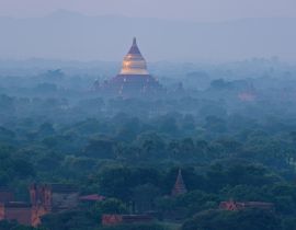 Lais Puzzle - Bagan, Myanmar Land der vielen Pagoden am Morgen - 40, 100, 200, 500, 1.000 & 2.000 Teile