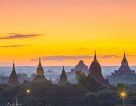 Lais Puzzle - Bagan Stadtbild von Myanmar in Asien - 40, 100, 200, 500, 1.000 & 2.000 Teile