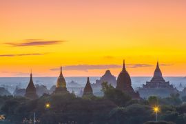Lais Puzzle - Bagan Stadtbild von Myanmar in Asien - 2.000 Teile