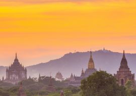 Lais Puzzle - Bagan Stadtbild von Myanmar in Asien - 1.000 Teile