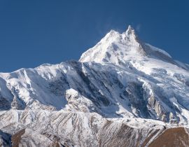 Lais Puzzle - Manaslu-Gipfel, achthöchster Berggipfel der Welt, Himalaya-Gebirgskette, Nepal - 40, 100, 200, 500, 1.000 & 2.000 Teile