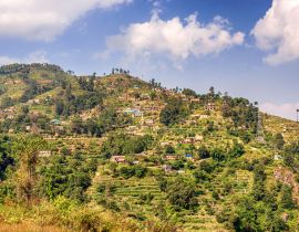 Lais Puzzle - Landwirtschaftliche Felder, Terrassen, bei Dhulkhel in Nepal - 40, 100, 200, 500, 1.000 & 2.000 Teile