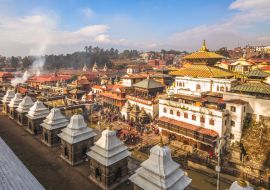 Lais Puzzle - Pashupatinath-Tempel am Bagmati-Fluss, Kathmandu, Nepal - 1.000 Teile