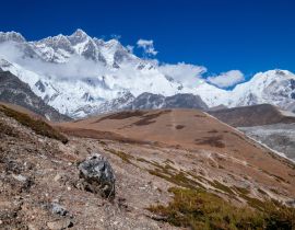 Lais Puzzle - Die Südwand des Lhotse (8516 m) - der vierthöchste Berg der Welt. Südwand - eine der gefährlichsten Kletterrouten. Everest Base Camp Route in der Nähe von Chukhung Siedlung, Nepal - 40, 100, 200, 500, 1.000 & 2.000 Teile