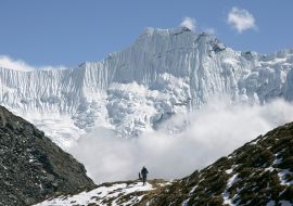 Lais Puzzle - Gletscher Kongma und Nuptse, Niyang Khola, Sagarmatha National Park, Khumbu Himal, Nepal, Asien - 1.000 Teile