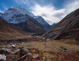 Lais Puzzle - Der Gipfel des Samdo auf der Trekkingroute der Manaslu-Runde im Himalaya-Gebirge in Nepal - 40, 100, 200, 500, 1.000 & 2.000 Teile
