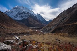 Lais Puzzle - Der Gipfel des Samdo auf der Trekkingroute der Manaslu-Runde im Himalaya-Gebirge in Nepal - 2.000 Teile