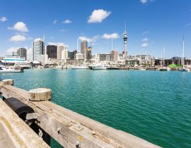 Lais Puzzle - Auckland Viadukt Hafen und Skyline - 40, 100, 200, 500, 1.000 & 2.000 Teile