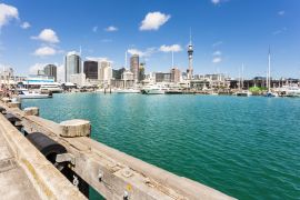 Lais Puzzle - Auckland Viadukt Hafen und Skyline - 2.000 Teile