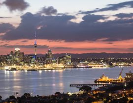 Lais Puzzle - Atemberaubender Sonnenuntergang über Auckland in Neuseeland - 40, 100, 200, 500, 1.000 & 2.000 Teile