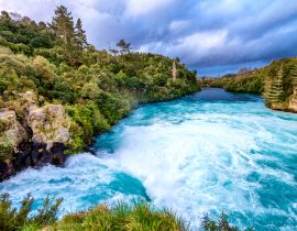 Lais Puzzle - Mächtige Huka Falls in Neuseeland - 40, 100, 200, 500 & 1.000 Teile