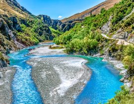 Lais Puzzle - Schlucht mit dem Shotover River an der Skippers Canyon Road nördlich von Queenstown in der Otago Region auf der Südinsel von Neuseeland - 40, 100, 200, 500, 1.000 & 2.000 Teile