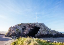 Lais Puzzle - Cave Rock am Sumner Beach in Christchurch Neuseeland - 1.000 Teile