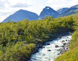 Lais Puzzle - Fluss im Kebnekaise-Tal auf dem Weg ins Tarfala-Tal - 40, 100, 200, 500, 1.000 & 2.000 Teile