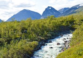 Lais Puzzle - Fluss im Kebnekaise-Tal auf dem Weg ins Tarfala-Tal - 1.000 Teile
