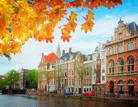 Lais Puzzle - Alte Häuser in Amsterdam, Niederlande - 40, 100, 200, 500, 1.000 & 2.000 Teile