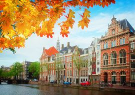 Lais Puzzle - Alte Häuser in Amsterdam, Niederlande - 1.000 Teile