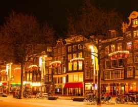 Lais Puzzle - Amsterdam bei Nacht zur Weihnachtszeit in den Niederlanden - 40, 100, 200, 500, 1.000 & 2.000 Teile