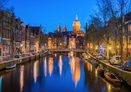 Lais Puzzle - Nacht in Amsterdam in den Niederlanden - 1.000 Teile