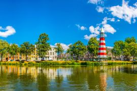 Lais Puzzle - Leuchtturm im Valkenberg-Park in Breda, Niederlande - 2.000 Teile