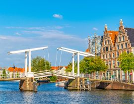 Lais Puzzle - Gravestenenbrug in Haarlem, Niederlande - 40, 100, 200, 500, 1.000 & 2.000 Teile