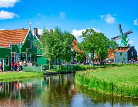 Lais Puzzle - Windmühlenpark Zaanse Schans, Nordholland - 40, 100, 200, 500, 1.000 & 2.000 Teile