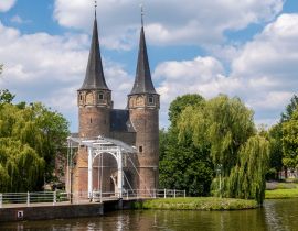 Lais Puzzle - Oostpoort in Delft, Niederlande - 40, 100, 200, 500, 1.000 & 2.000 Teile