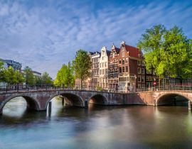 Lais Puzzle - Keizersgracht und Leidsegracht in Amsterdam, Niederlande - 40, 100, 200, 500, 1.000 & 2.000 Teile