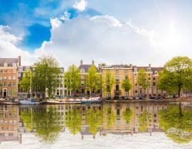 Lais Puzzle - Schöne Amsterdamer Grachten mit typischen Häusern - 40, 100, 200, 500, 1.000 & 2.000 Teile