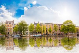 Lais Puzzle - Schöne Amsterdamer Grachten mit typischen Häusern - 2.000 Teile