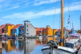 Lais Puzzle - Reitdiep, Groningen stad, Provinz Groningen, Niederlande - 2.000 Teile