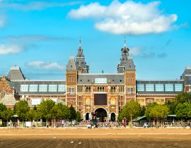 Lais Puzzle - Blick auf das Rijksmuseum in Amsterdam, Niederlande - 40, 100, 200, 500, 1.000 & 2.000 Teile