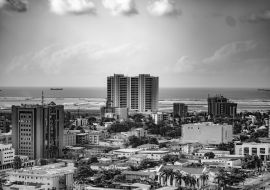 Lais Puzzle - Blick auf die Stadt Lagos, Nigeria - 1.000 Teile