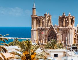 Lais Puzzle - Lala-Mustafa-Pascha-Moschee, ehemalige lateinische Kathedrale von St. Nikolaus in Famagusta, Zypern - 40, 100, 200, 500, 1.000 & 2.000 Teile