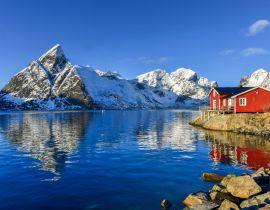 Lais Puzzle - Reine, Lofoten-Inseln, Norwegen - 40, 100, 200, 500, 1.000 & 2.000 Teile