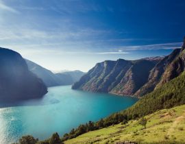 Lais Puzzle - Naeroyfjord / Aurlandsfjord in Norwegen - 40, 100, 200, 500, 1.000 & 2.000 Teile