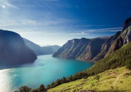 Lais Puzzle - Naeroyfjord / Aurlandsfjord in Norwegen - 1.000 Teile
