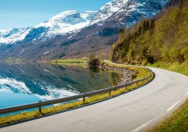 Lais Puzzle - Bergstraße in Norwegen - 1.000 Teile