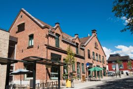 Lais Puzzle - Stadtstraße mit Gebäuden in Lillehammer, Oppland, Norwegen - 2.000 Teile