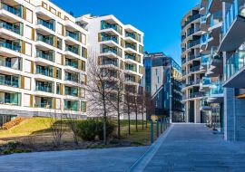 Lais Puzzle - Wohnhäuser im Stadtteil Aker Brygge in Oslo, Norwegen - 1.000 Teile