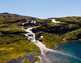 Lais Puzzle - Landschaft mit Bergsee, Norwegen - 40, 100, 200, 500, 1.000 & 2.000 Teile