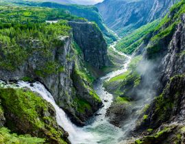 Lais Puzzle - Vøringfossen Wasserfall in Norwegen - 40, 100, 200, 500, 1.000 & 2.000 Teile