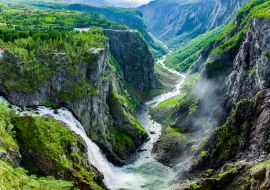 Lais Puzzle - Vøringfossen Wasserfall in Norwegen - 1.000 Teile