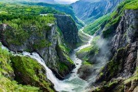 Lais Puzzle - Vøringfossen Wasserfall in Norwegen - 2.000 Teile